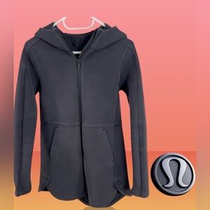 👛 (ANY 2/$55) Lululemon Going Places  Black Full-Zip Hoodie, 4